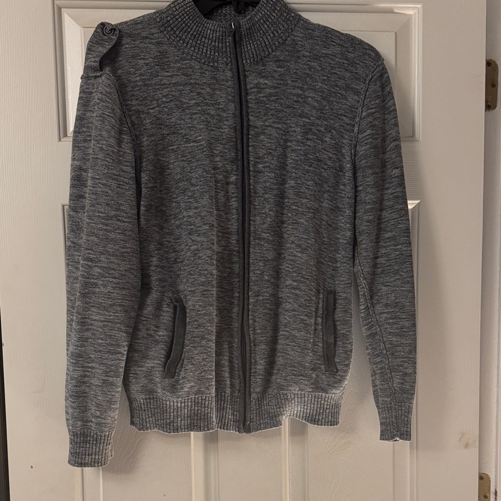 DKNY Gray Knit Sweater